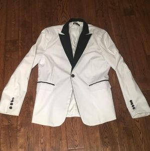 White Tuxedo Jacket/Blazer